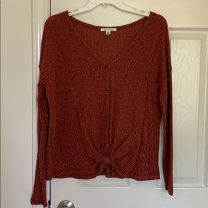 AE Front Knot Sweater